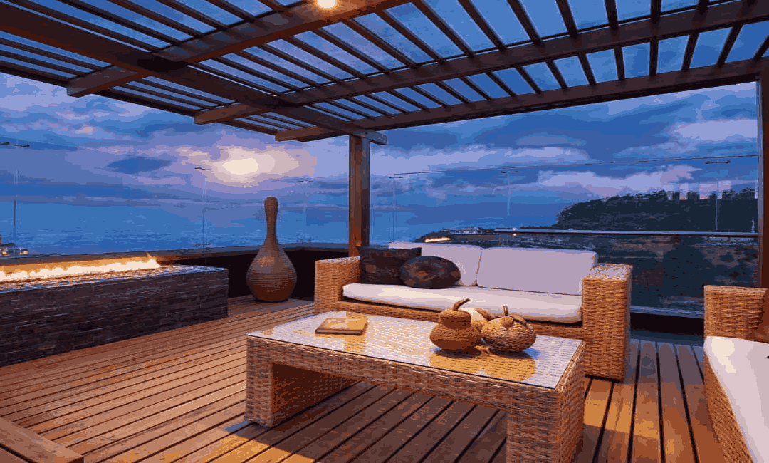 Pergola-aus-Aluminium